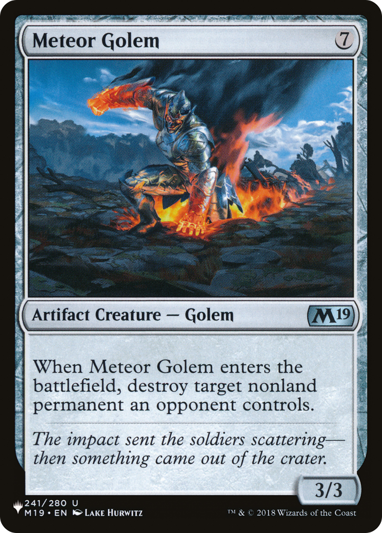 Meteor Golem [Secret Lair: From Cute to Brute] | Good Games North