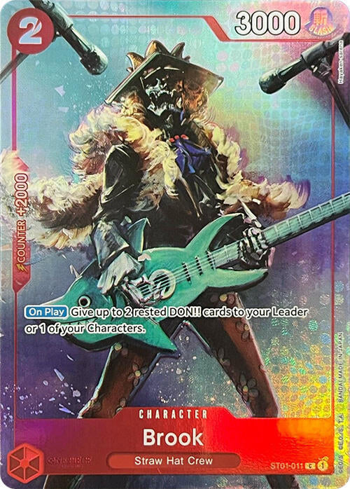 Brook (PCC Fest 23-24) ST01-011 (One Piece Promotion Cards)  - Full Art Foil | Good Games North