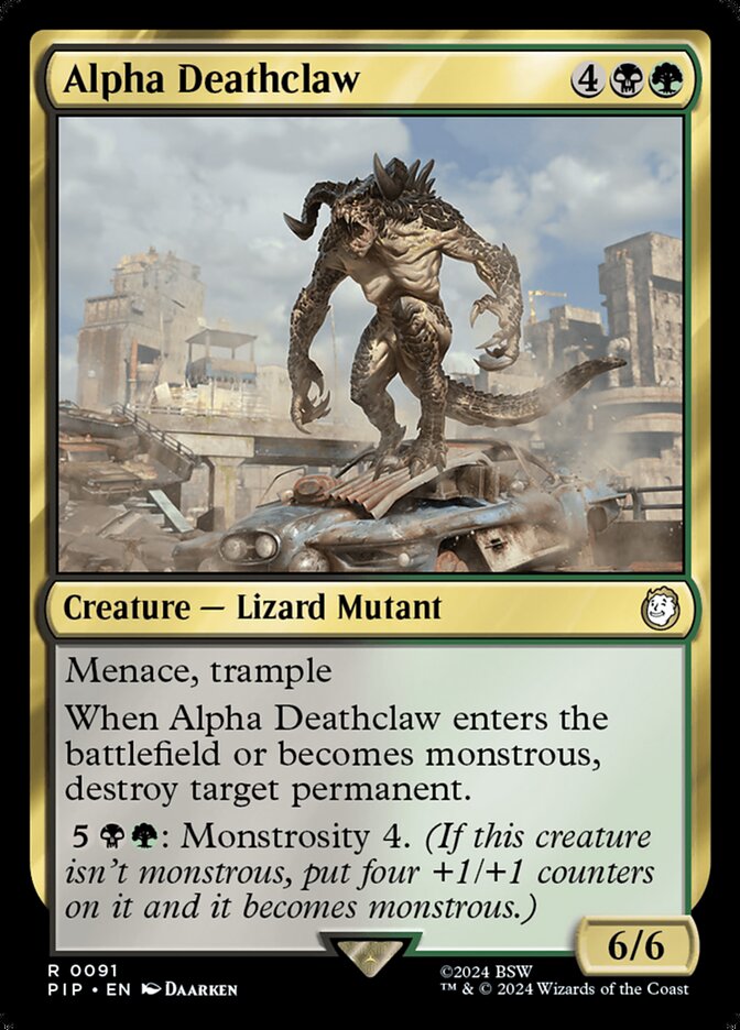 Alpha Deathclaw (Universes Beyond: Fallout)  | Good Games North