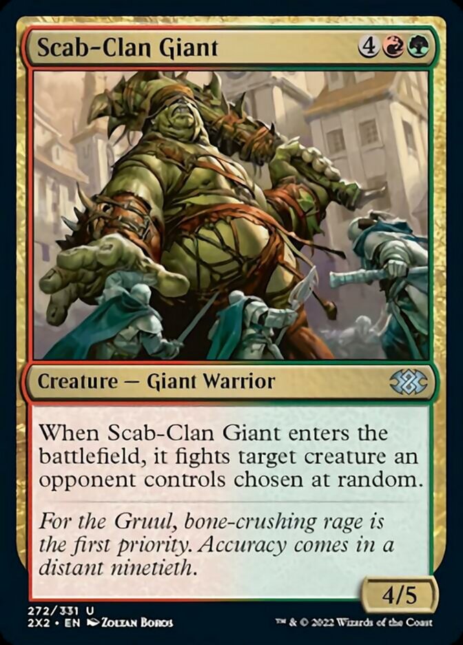 Scab-Clan Giant [Double Masters 2022] | Good Games North