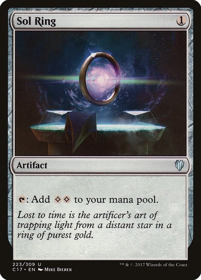 Sol Ring 223/309 (Commander 2017)  | Good Games North