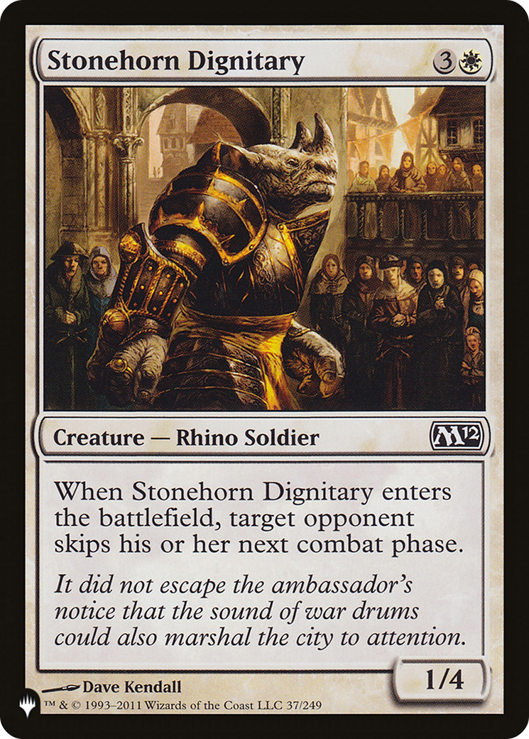 Stonehorn Dignitary [The List] | Good Games North