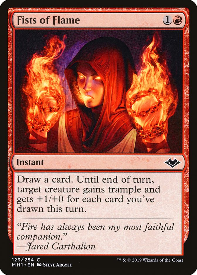 Fists of Flame [Modern Horizons] | Good Games North