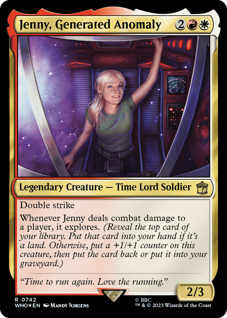 Jenny, Generated Anomaly (Surge Foil) [Doctor Who] | Good Games North
