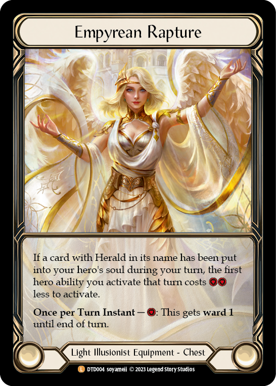 Empyrean Rapture (Extended Art) [DTD004] (Dusk Till Dawn)  Cold Foil | Good Games North