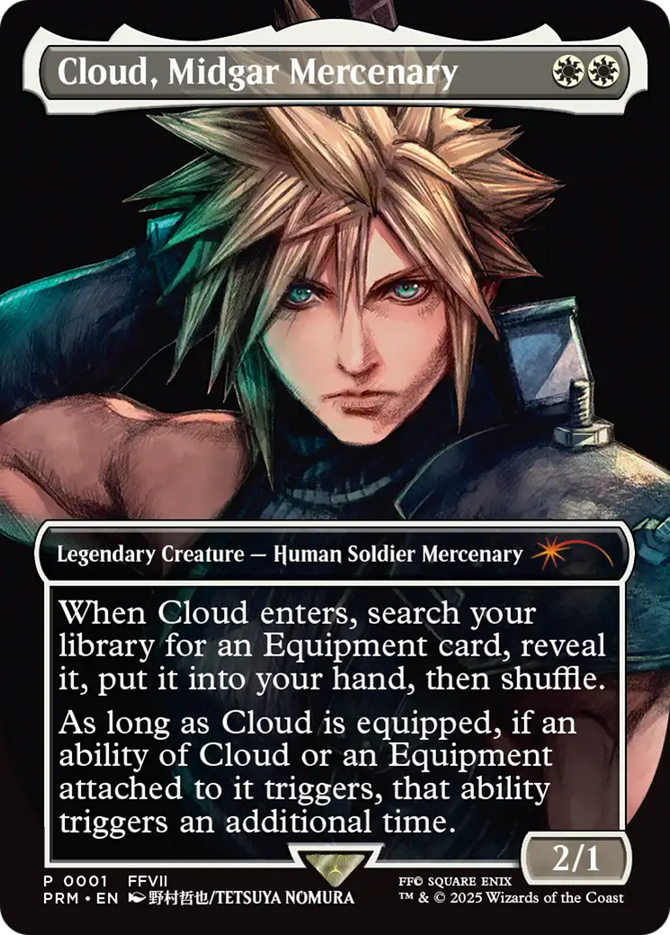 Cloud, Midgar Mercenary [Pro Tour Promos] | Good Games North