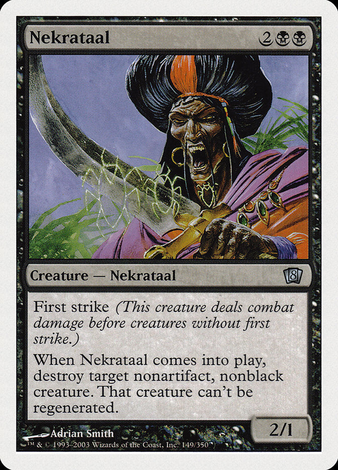 Nekrataal (8th Edition) [Oversize Cards] | Good Games North