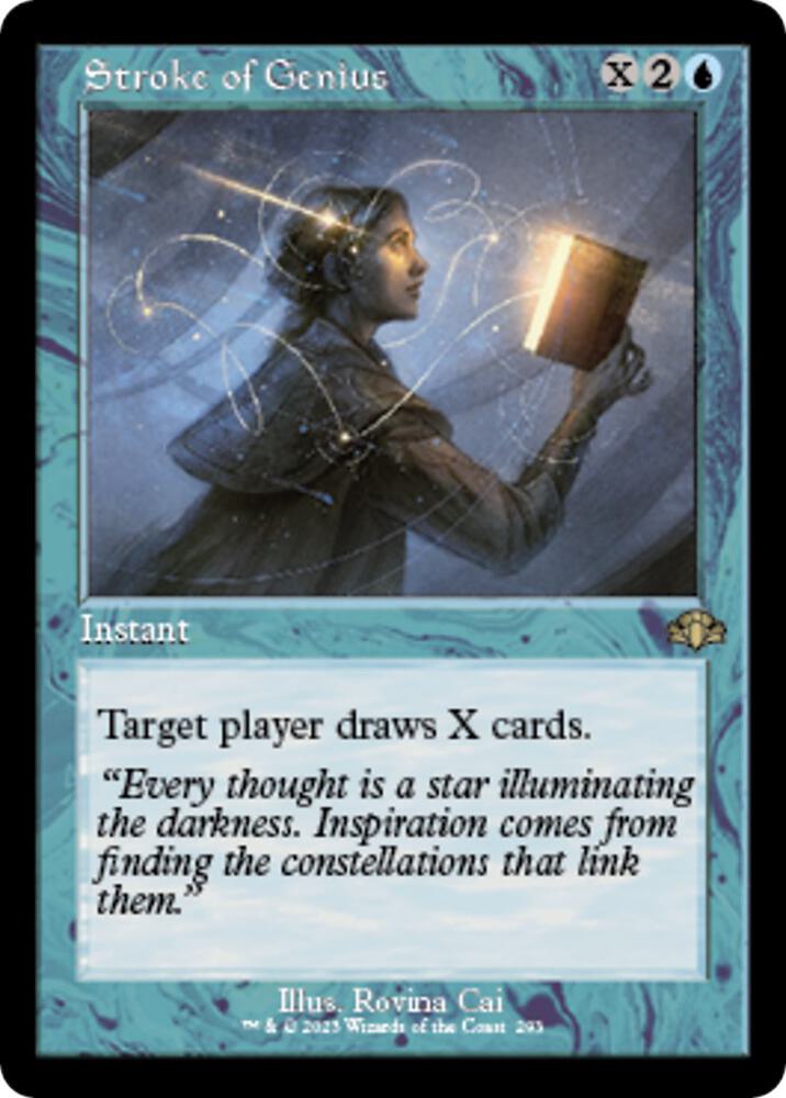 Stroke of Genius Retro Frame (Dominaria Remastered)  - undefined | Good Games North