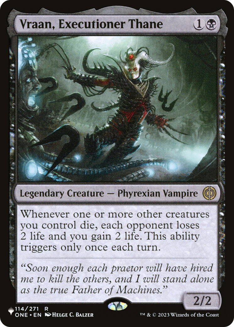Vraan, Executioner Thane [The List] | Good Games North