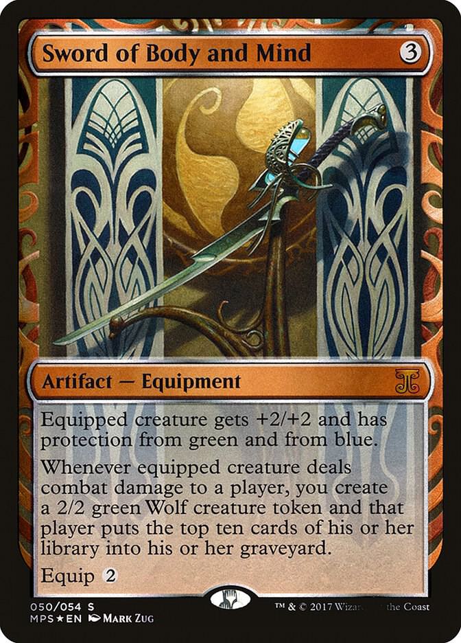 Sword of Body and Mind 50 (Masterpiece Series: Kaladesh Inventions)  - Foil | Good Games North