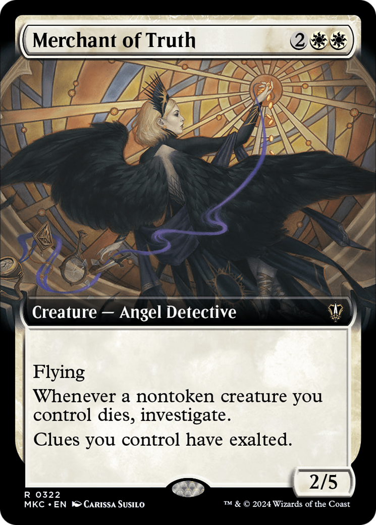 Merchant of Truth (Extended Art) [Murders at Karlov Manor Commander] | Good Games North