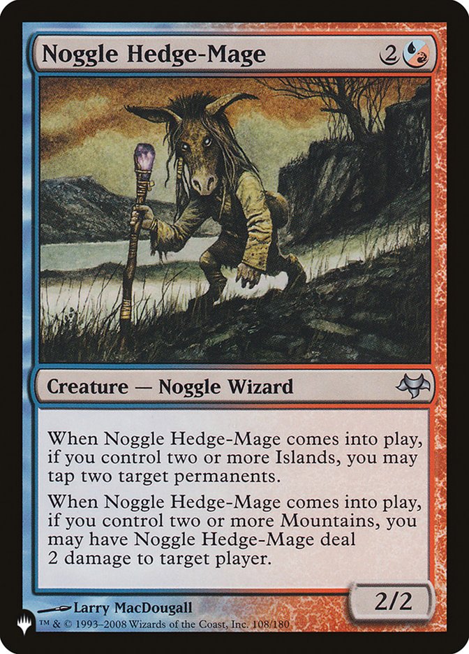 Noggle Hedge-Mage [The List] | Good Games North