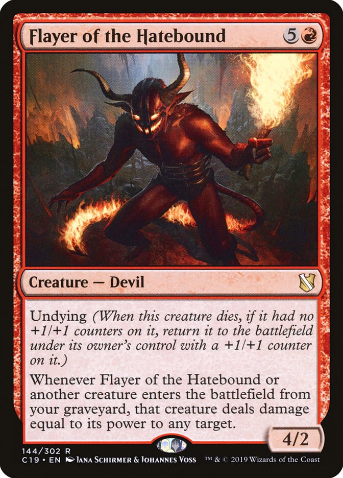 Flayer of the Hatebound 144 (Commander 2019)  | Good Games North