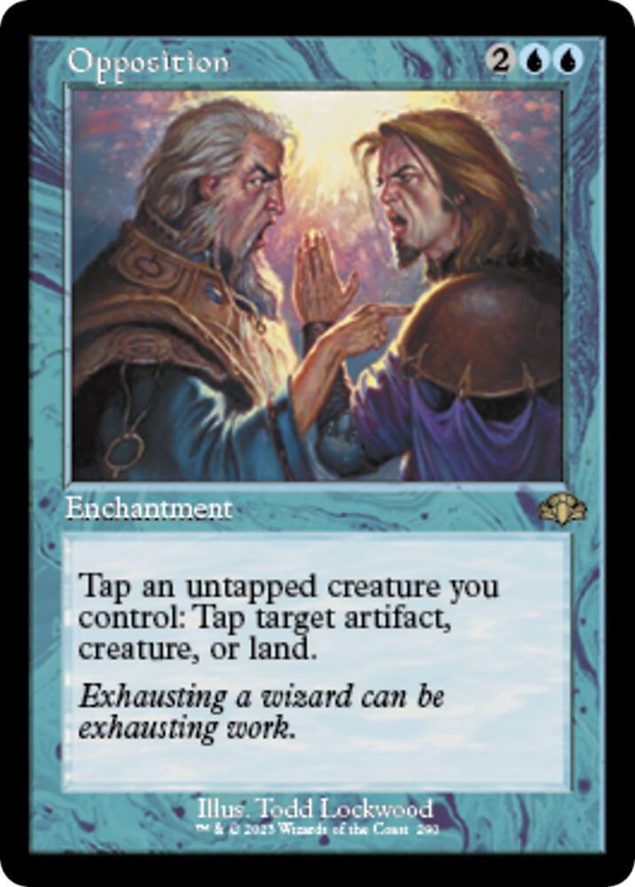 Opposition Retro Frame (Dominaria Remastered)  | Good Games North