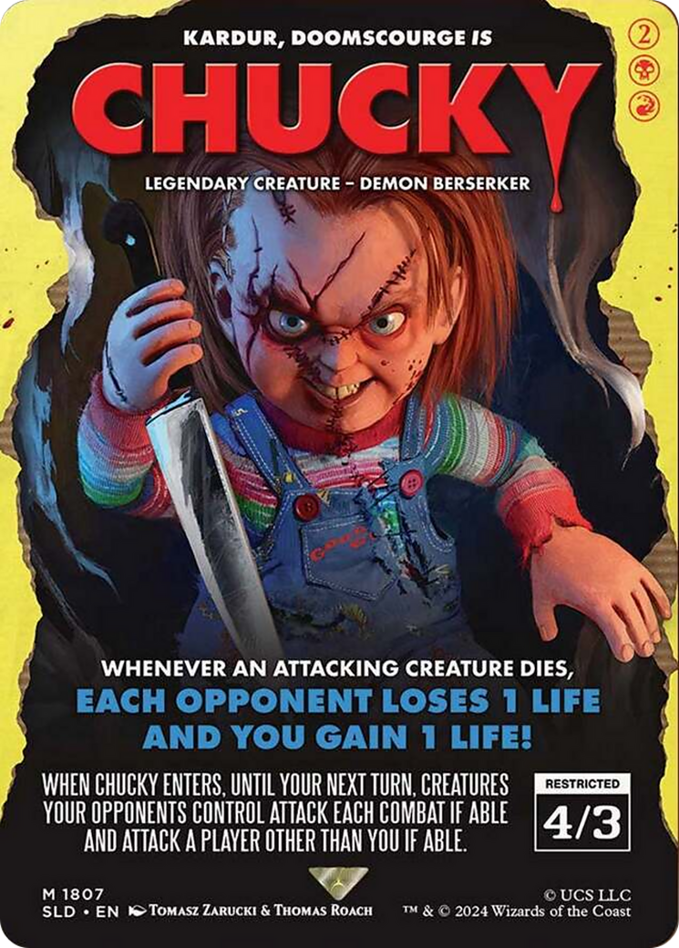 Chucky - Kardur, Doomscourge [Secret Lair Drop Series] | Good Games North
