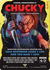 Chucky - Kardur, Doomscourge [Secret Lair Drop Series] | Good Games North