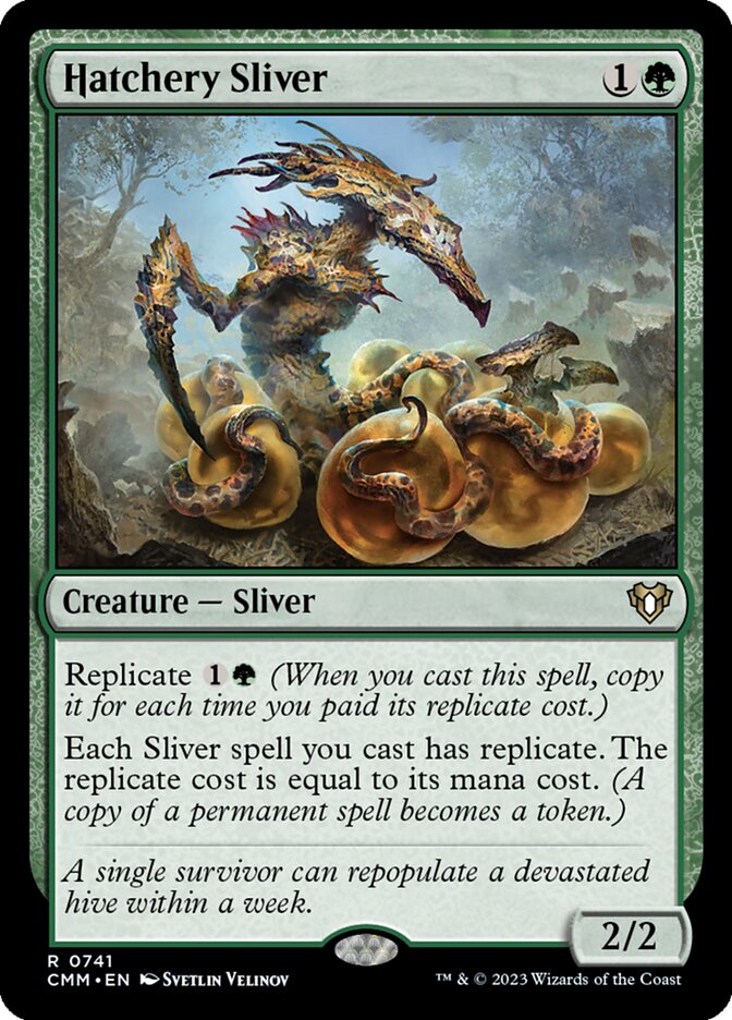 Hatchery Sliver 741/451 (Commander Masters)  | Good Games North
