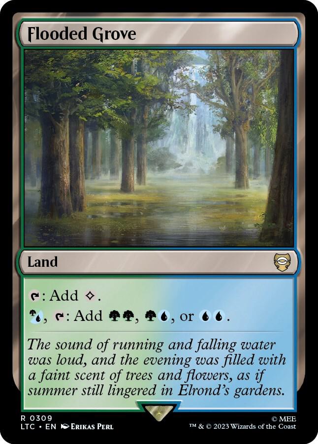 Flooded Grove (Commander: The Lord of the Rings: Tales of Middle-earth)  | Good Games North