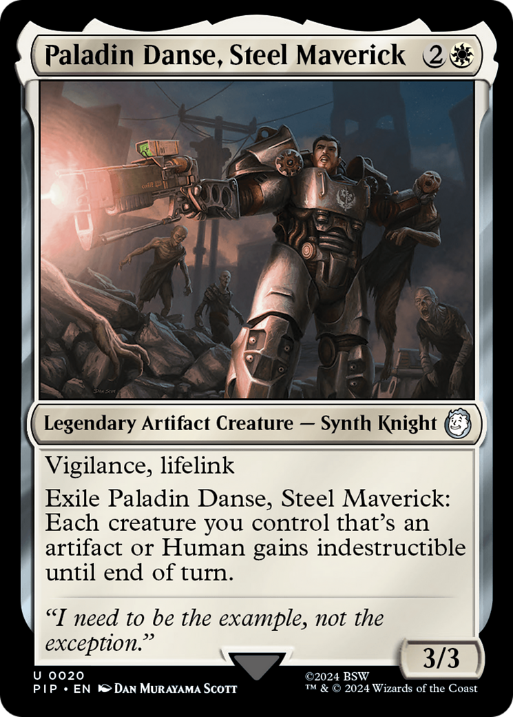 Paladin Danse, Steel Maverick [Fallout] | Good Games North