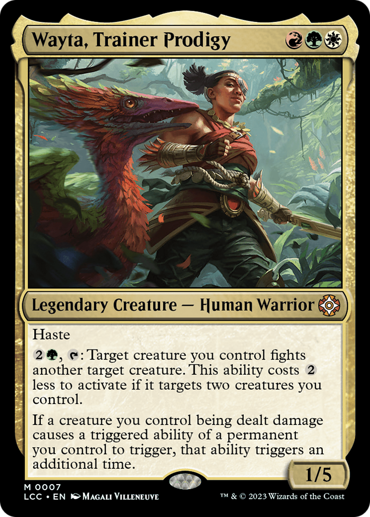 Wayta, Trainer Prodigy [The Lost Caverns of Ixalan Commander] | Good Games North