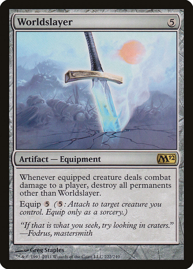 Worldslayer 222/249 (Magic 2012 (M12))  | Good Games North