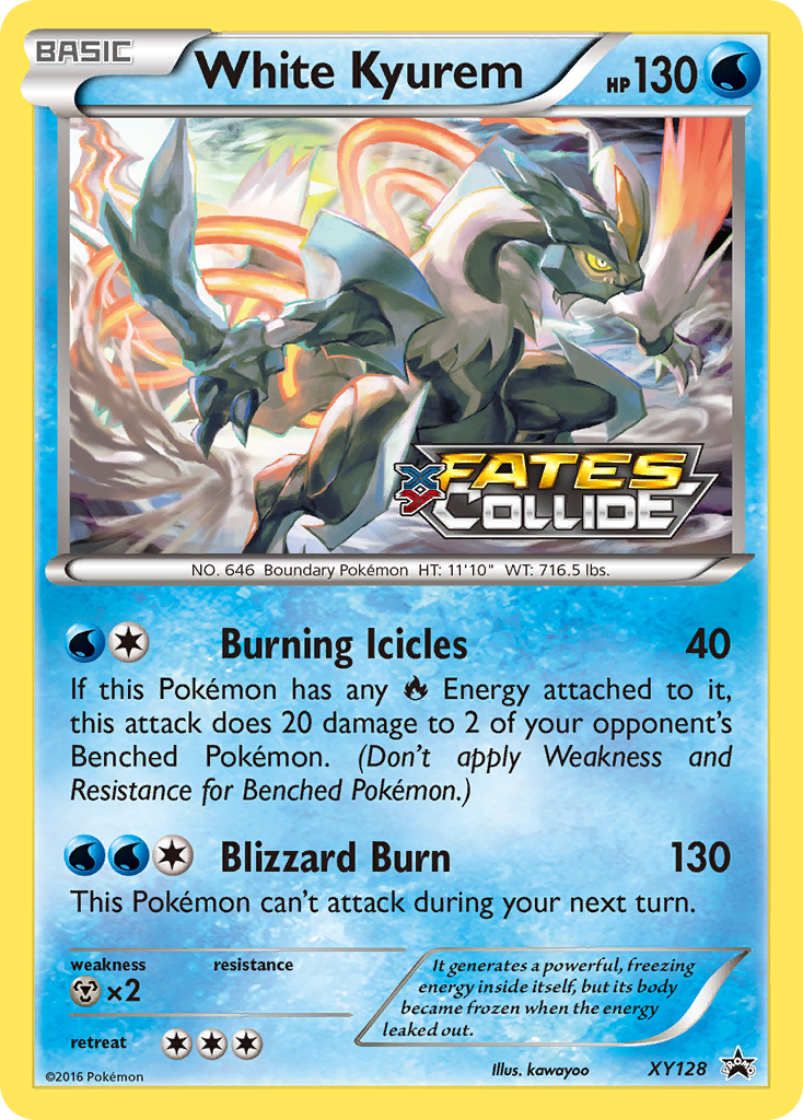 White Kyurem (XY128) [XY: Black Star Promos] | Good Games North