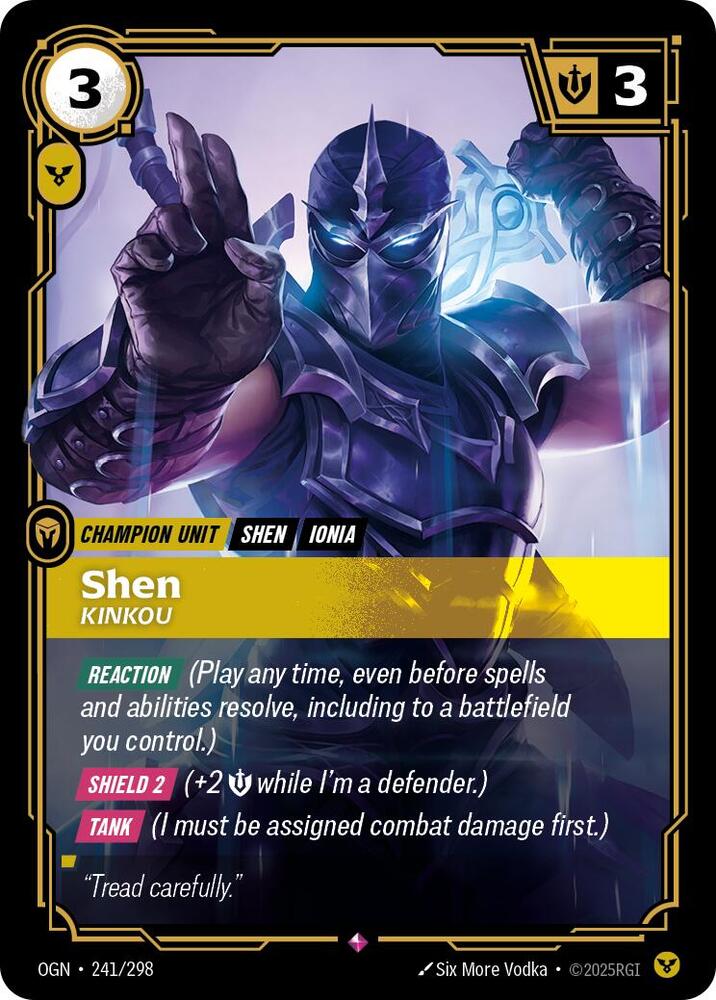Shen - Kinkou 241/298 (Origins)  - Foil | Good Games North