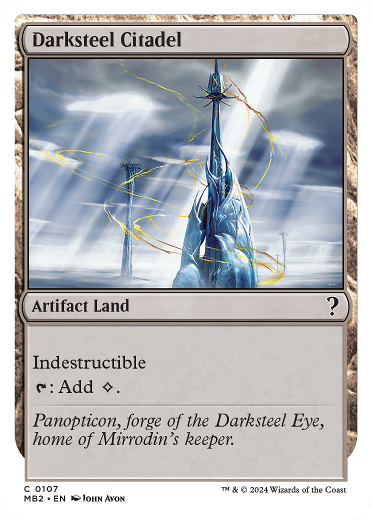 Darksteel Citadel (White Border) [Mystery Booster 2] | Good Games North