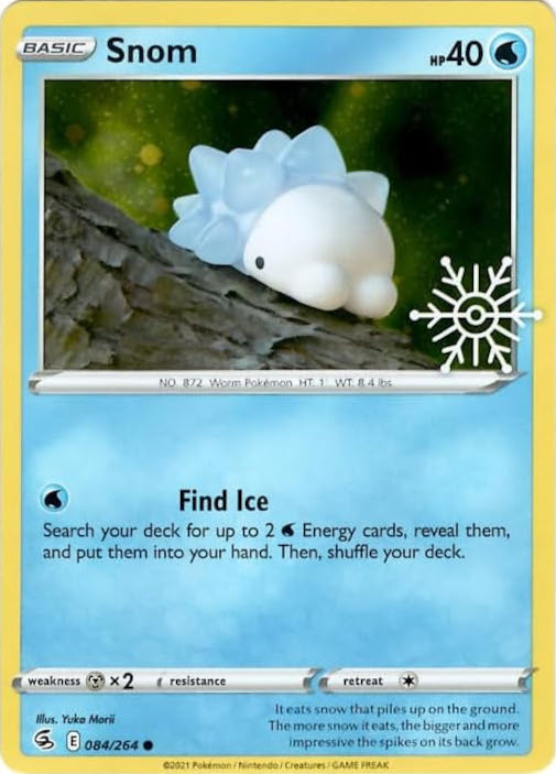 Snom (084/264) (Holiday Calendar) [Sword & Shield: Fusion Strike] | Good Games North