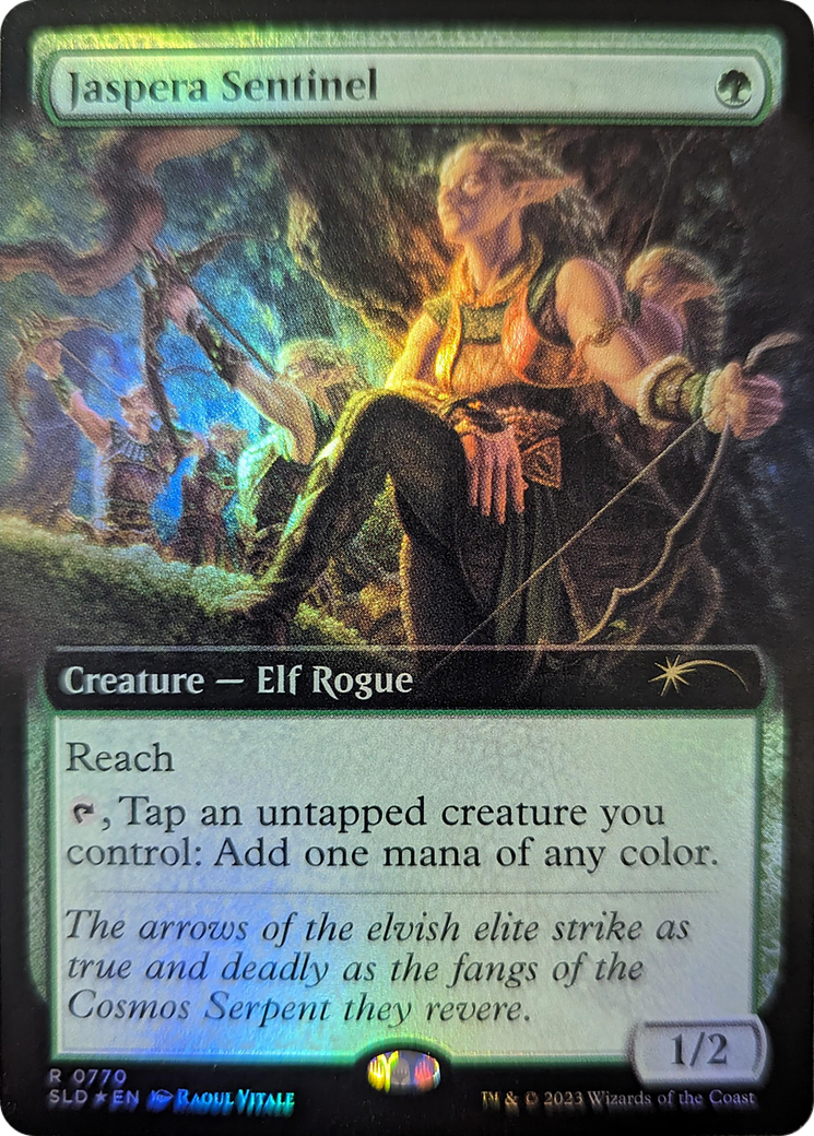 Jaspera Sentinel (Extended Art) [Secret Lair Drop Series] | Good Games North