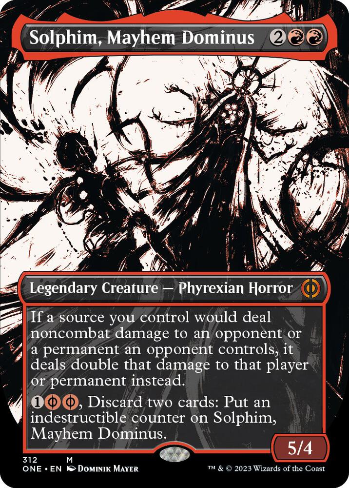 Solphim Mayhem Dominus Showcase (Phyrexia: All Will Be One)  | Good Games North