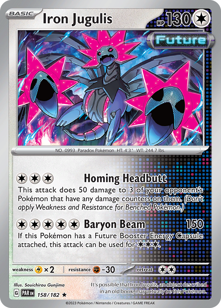 Iron Jugulis (158/182) [Scarlet & Violet: Paradox Rift] | Good Games North