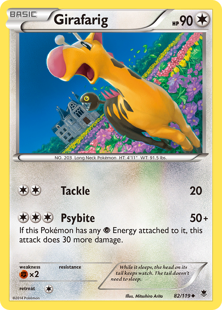 Girafarig (82/119) [XY: Phantom Forces] | Good Games North