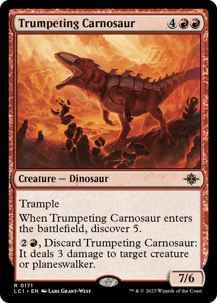 Trumpeting Carnosaur [The Lost Caverns of Ixalan] | Good Games North