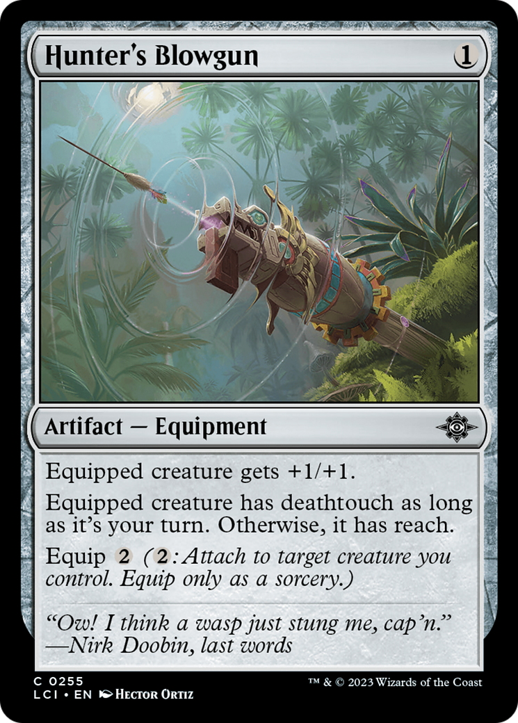Hunter's Blowgun [The Lost Caverns of Ixalan] | Good Games North