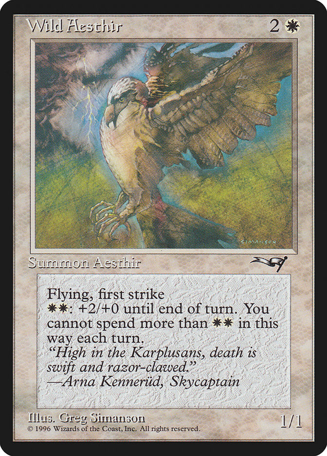 Wild Aesthir (Lightning Background) [Alliances] | Good Games North
