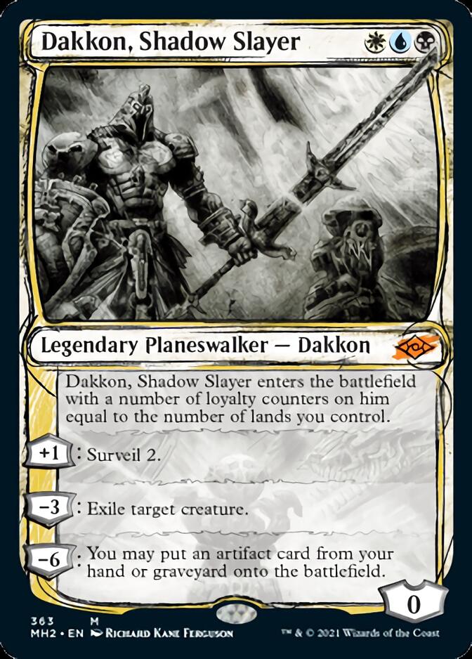 Dakkon, Shadow Slayer (Sketch) [Modern Horizons 2] | Good Games North