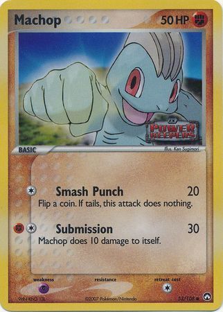 Machop (53/108) (Stamped) [EX: Power Keepers] | Good Games North
