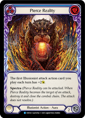 Pierce Reality (Blue) [EVR143] (Everfest)  1st Edition Rainbow Foil | Good Games North