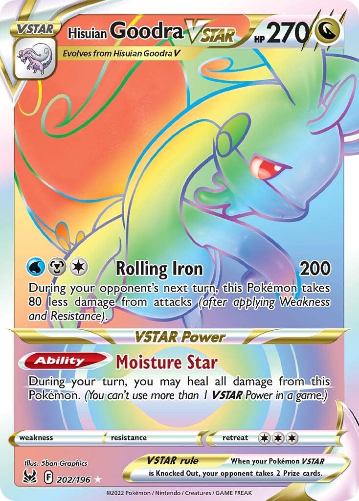 Hisuian Goodra VSTAR (202/196) [Sword & Shield: Lost Origin] | Good Games North