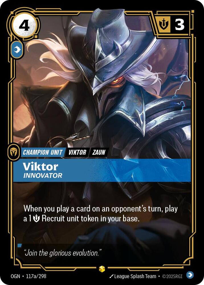 Viktor Innovator Alternate Art (Origins)  - Foil | Good Games North