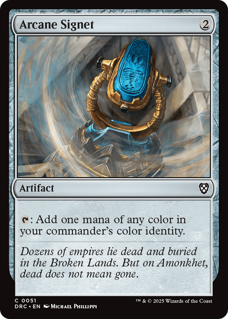 Arcane Signet [Aetherdrift Commander] | Good Games North