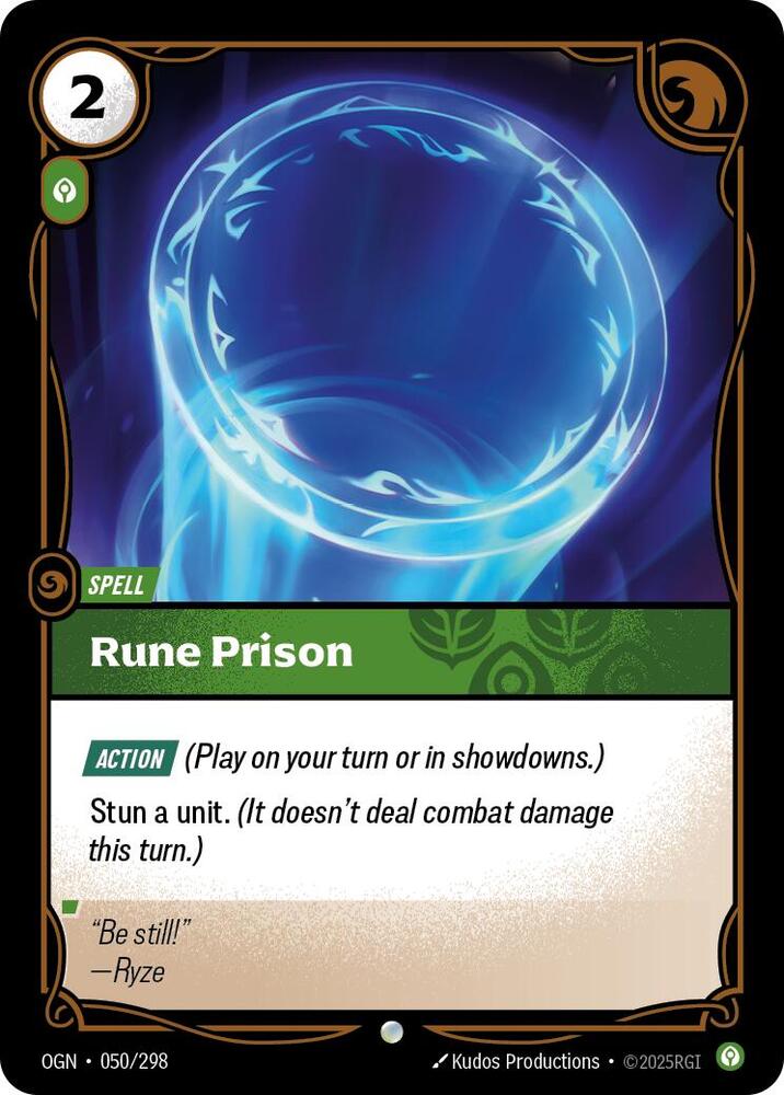 Rune Prison (Origins)  - Foil | Good Games North