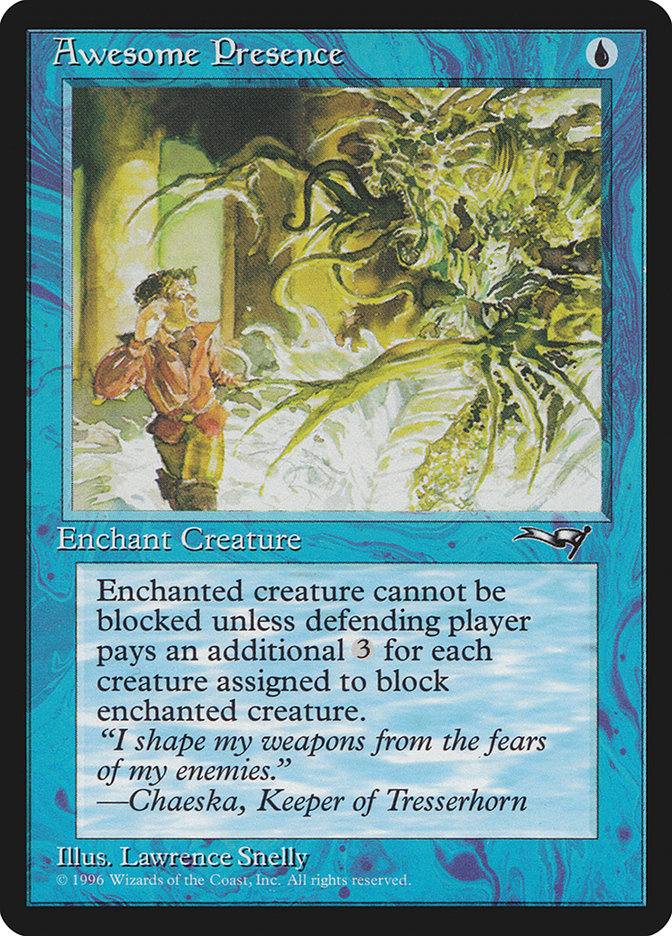 Awesome Presence (Creature Side) [Alliances] | Good Games North