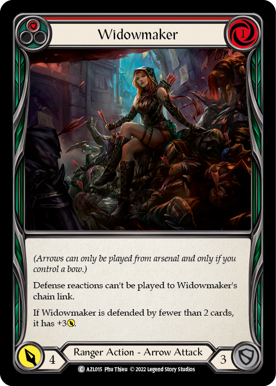 Widowmaker (Red) [AZL015] (Outsiders Azalea Blitz Deck) | Good Games North