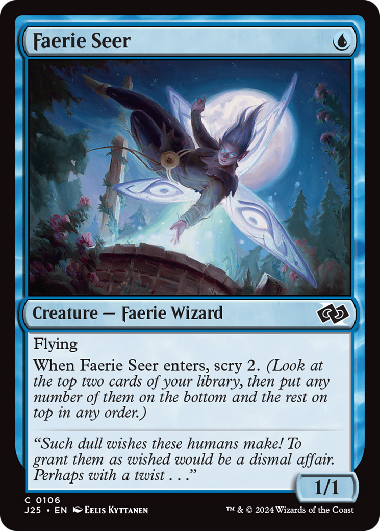 Faerie Seer [Foundations Jumpstart] | Good Games North