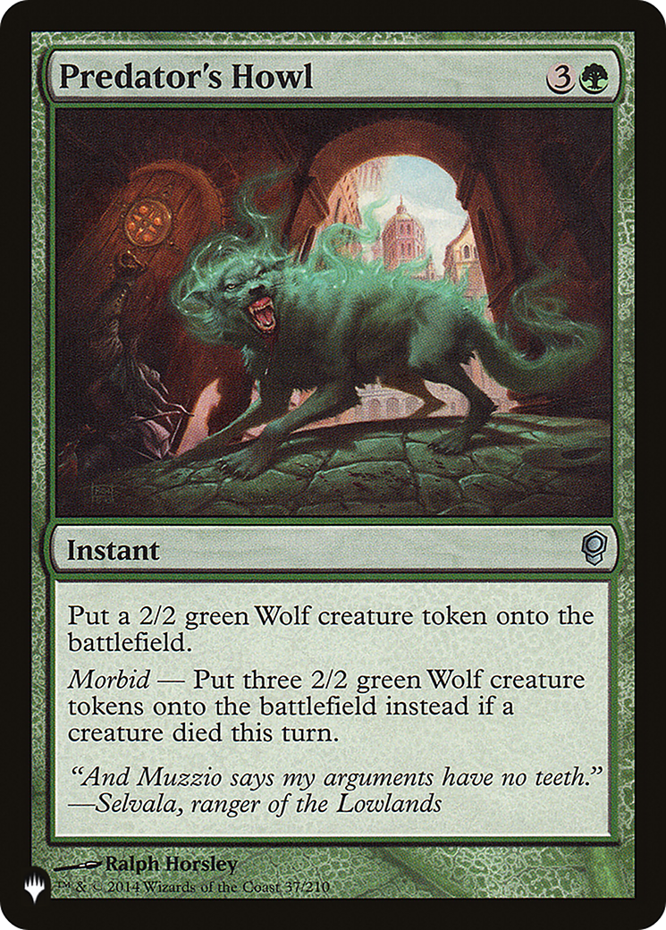 Predator's Howl [The List] | Good Games North