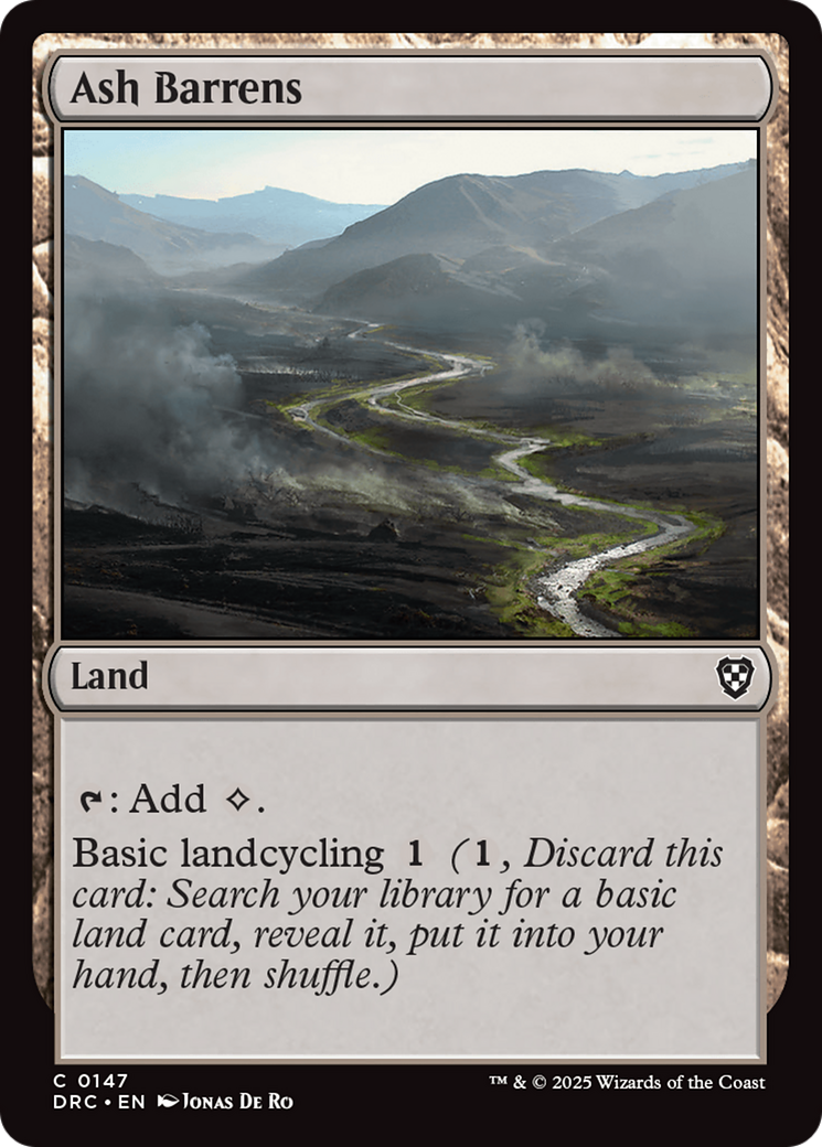Ash Barrens [Aetherdrift Commander] | Good Games North