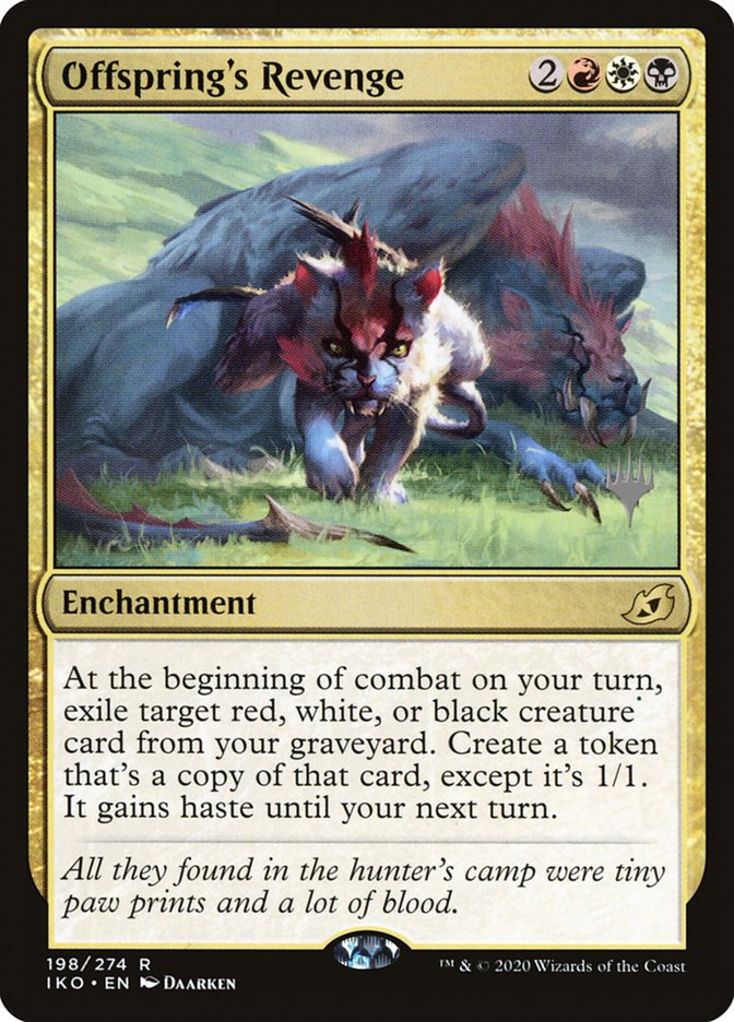 Offspring's Revenge (Promo Pack) [Ikoria: Lair of Behemoths Promos] | Good Games North