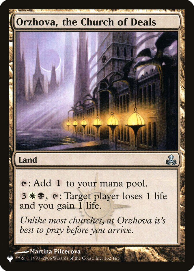 Orzhova, the Church of Deals [The List] | Good Games North